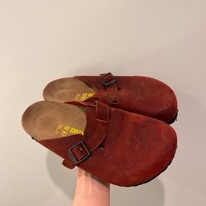 Birkenstock Boston Red